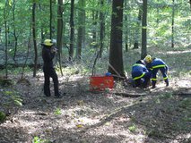 THW: Die Reporterin der WZ begleitete den Technischen Zug bei der Übung von technischen Hilfeleistungen