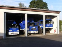 Fahrzeughalle